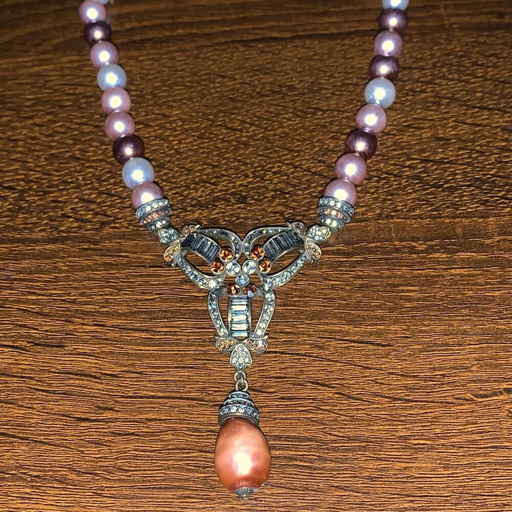 Heidi Daus Vintage Pearl Necklace
